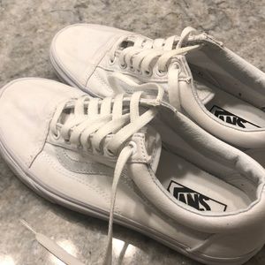 Vans Old Skool shoes - white